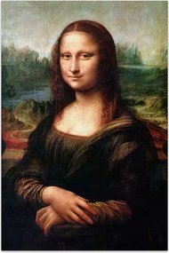 Πίνακας σε καμβά "Mona Lisa" Megapap ψηφιακής εκτύπωσης 70x100x3εκ.