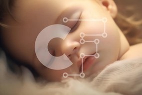 Intra Συλλεκτικό Ξύλινο Παζλ Plywood 4mm - Μωρό που κοιμάται με μαλακή κουβέρτα Σε Ξύλινο Κουτί - Διαστάσεις Puzzle: 10x10 cm – 25 κομμάτια