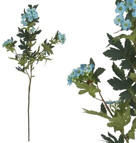MarHome ΚΛΑΔΙ ΠΡΑΣΙΝΟ ΜΕ ΑΝΘΑΚΙΑ ΜΠΛΕ - Υ76cm 24/288ΚΙΒ  00-23304-4