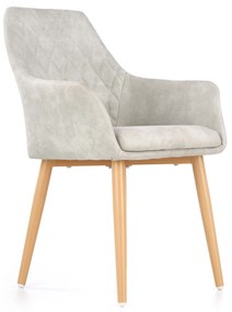 60-20999 K287 chair, color: grey DIOMMI V-CH-K/287-KR-POPIEL, 1 Τεμάχιο