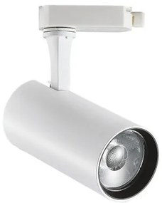 Σποτ Τριφασικής Ράγας Link LED 25W Λευκό 4000K CRI80 Fox 267807 Ideal Lux 267807