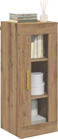 vidaXL Επιτοίχιο ντουλάπι Artisan Oak 34,5 x 34 x 90 εκ.