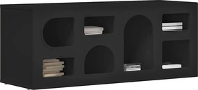 vidaXL Ντουλάπι TV Μαύρο 100 x 35 x 40 εκ Επεξεργασμένο ξύλο