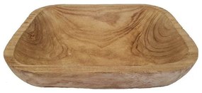 Διακοσμητικό Μπωλ 00.07.7503 35x26x10cm Ξύλινο Natural Wood