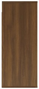 vidaXL Ντουλάπι Τοίχου Καφέ Δρυς 80x33x80 εκ. Επεξεργασμένο Ξύλο