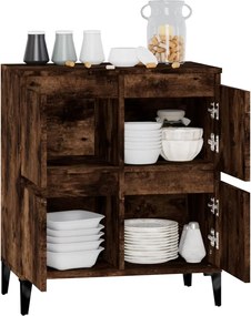 vidaXL Ντουλάπι Καπνιστή Δρυς 60x35x70 εκ. από Επεξεργασμένο Ξύλο