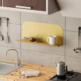 Ράφι Τοίχου Χρυσό LONG 55x12x23