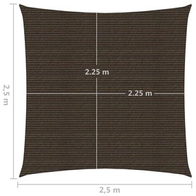 ΠΑΝΙ ΣΚΙΑΣΗΣ ΚΑΦΕ 2,5 X 2,5 Μ. ΑΠΟ HDPE 160 ΓΡ./Μ² 311768