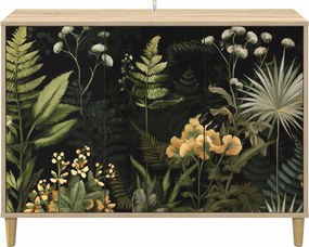 vidaXL Πλαϊνό γραφείο RHENEN Sonoma 102 x 33 x 75 εκ.