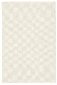 Πατάκι Μπάνιου Punto 9182 100 White Kleine Wolke 70X120 100% Βαμβάκι