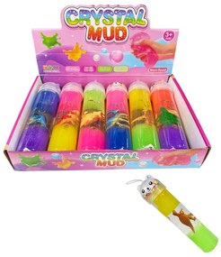 Παιχνίδι χλαπάτσα 6 τμχ - Crystal Mud 6pcs