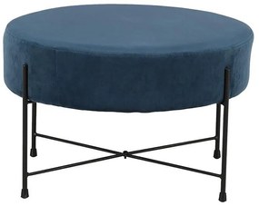 Σκαμπό 102 Fylliana Πετρόλ 60x60x40 εκ. 60x60x40 εκ.