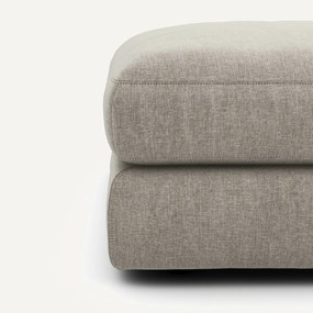 Σκαμπό ποδιών από βελούδινο chenille ύφασμα, Skander