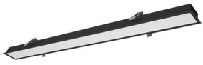 Γραμμικό Χωνευτό L860 4000K Μαύρο Dim. Station Ultra 3911-03086-4-B-D3 Viokef 3911-03086-4-B-D3 Μαύρο