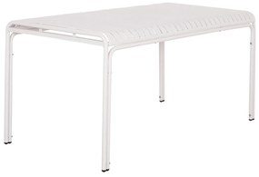 ΤΡΑΠΕΖΙ ΑΛΟΥΜΙΝΙΟΥ RACHEL HM6339.02 ΛΕΥΚΟ 150x80x75Υεκ.
