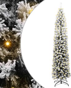 vidaXL Τεχνητό Χριστουγεννιάτικο Δέντρο με 300 LED Πράσινο 240 cm