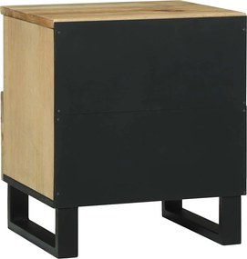 vidaXL Κομοδίνο Φυσικό 40 x 33 x 46 εκ. Επεξεργασμένο Ξύλο