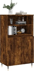 vidaXL Ντουλάπι Καπνιστή δρυς 60 x 36 x 110 εκ. από Επεξεργασμένο Ξύλο