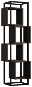 Intrahome Βιβλιοθήκη Gridur Intrahome σε σκούρο καρυδί απόχρωση 44x29x140εκ | SKU: INTRAPA-231111634