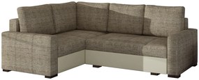 Γωνιακός καναπές Rona-Αριστερή-Μπεζ - 240.00Χ165.00Χ90.00cm