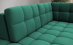 Γωνιακός καναπές Bale U-Prasino-Αριστερή