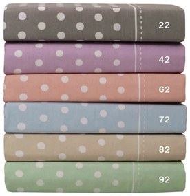 Σεντόνι King Mix & Match Cream 82 Anna Riska King Size 280x270cm Χωρίς Λάστιχο 100% Cotton