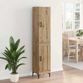 vidaXL Highboard Artisan Oak 69,5 x 34 x 180 εκ. Επεξεργασμένο ξύλο