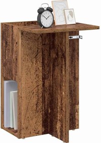 vidaXL End Table Παλιό ξύλο 35 x 40 x 55 εκ. Επεξεργασμένο ξύλο