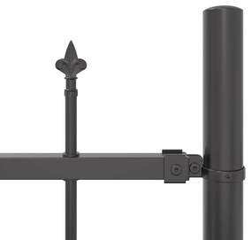 vidaXL Φράχτης Κήπου 8 pcs Γκρι 170 x 190 cm