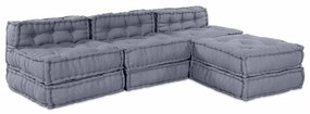 vidaXL Μαξιλάρι 4 pcs Γκρι 70 x 70 x 54 εκ Πολυεστέρας