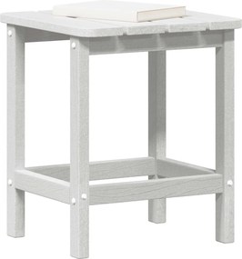 vidaXL Τραπεζάκι Πλευράς Λευκό 38 x 38 x 46 εκ. Πολυαιθυλένιο