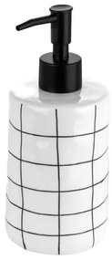 Estia Αντλία Σαπουνιού Cage Κεραμικό 400ml 7.5x18cm Λευκό 02-27612
