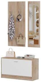 Intrahome ΣΕΤ ΕΙΣΟΔΟΥ ΜΕ ΚΑΘΡΕΠΤΗ SCASABLANCAINCASABLANCALTCASABLANCAIE-MCASABLANCARICASABLANCANNE .04 ΜΕΛΑΜΙΝΗ ΣΕ ΣΟΝΑΜΑ-ΛΕΥΚΟ 80x27x175Υεκ intraho-1646635