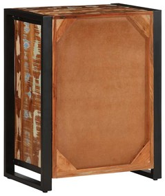 vidaXL Σκευοθήκη Πολύχρωμο 55x35x70 cm Ξύλο μασίφ αναγεννημένο