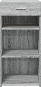 vidaXL Ντουλάπι Γκρι Sonoma 45x42,5x93 εκ. από Επεξεργασμένο Ξύλο