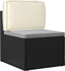 vidaXL Μαξιλάρι Κρεμ 60 x 40 x 12 cm Ύφασμα Όξφορντ