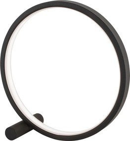 Πορτατίφ LED Viokef Circle Black 429150