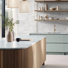 Keros Onice Lines Perla 25x50 - Πλακάκι μπάνιου