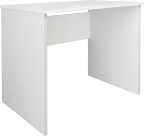 Γραφείο εργασίας Kalen Megapap χρώμα λευκό 90x60x74εκ.