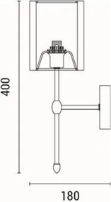 Απλίκα Τοίχου Eurolamp Veli 144-24050 White