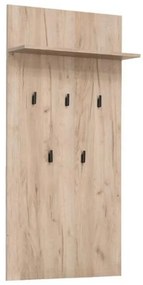 Έπιπλο Χολ - Κρεμάστρα Umbria CIV Γκρί Δρύς 69x17,5x137 εκ. 69x17.5x137 εκ.