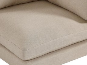 Πολυμορφική πολυθρόνα Concept 55 F116, Ανοιχτό καφέ, 80x110x110cm, Ταπισερί, Πόδια: Ξύλο | Epipla1.gr