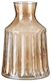 Βάζο Γυάλινο Tammy 02.1122551 15x23cm Honey Glass