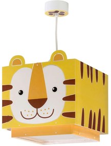 Φωτιστικό Οροφής Παιδικό Little Tiger 64562 Yellow Ango Polypropylene