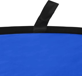 vidaXL Φόντο Στούντιο 2 σε 1 Οβάλ Πράσινο και Μπλε 200 x 150 εκ.