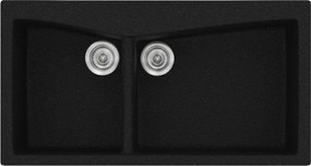 Sanitec Classic 326 (93×51) - Γρανιτένιος νεροχύτης - Metallic SPACE