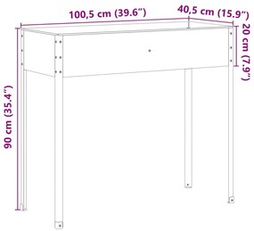 ΖΑΡΝΤΙΝΙΕΡΑ 100,5X40,5X90 ΕΚ. ΑΤΣΑΛΙ ΣΚΛΗΡΥΘΕΝ ΣΤΟΝ ΑΕΡΑ 4008961