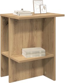 vidaXL Τραπεζάκι σαλονιού Artisan Δρυς 40 x 30 x 49 εκ.