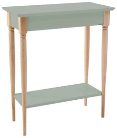 Κονσόλα Mamo S MAMOCSBE17 65x35x74cm Sage Green-Beech Mdf, Wood