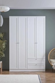 Wardrobe Terra 210 White